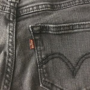 Black Levi’s Jean Shorts